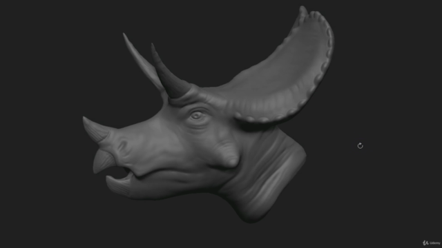初心者向けZbrushモデリングと3Dプリント講座【恐竜編】 – Screenshot 4