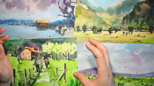 Planning Your Painting: Plan, Sketch and Paint 6 Paintings – Screenshot 4
