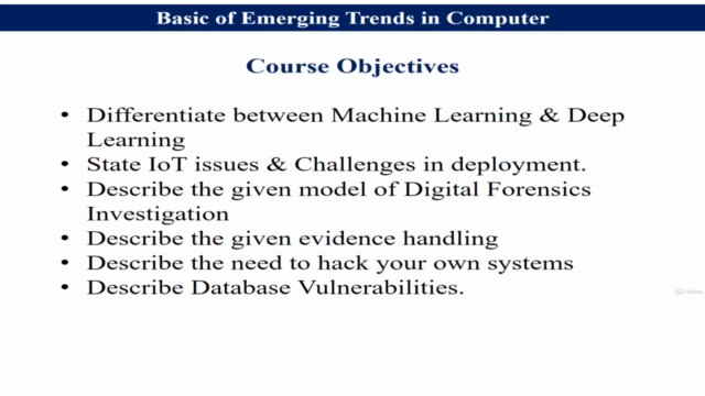 Learn Basic of Emerging Trends in Computer – Screenshot 1
