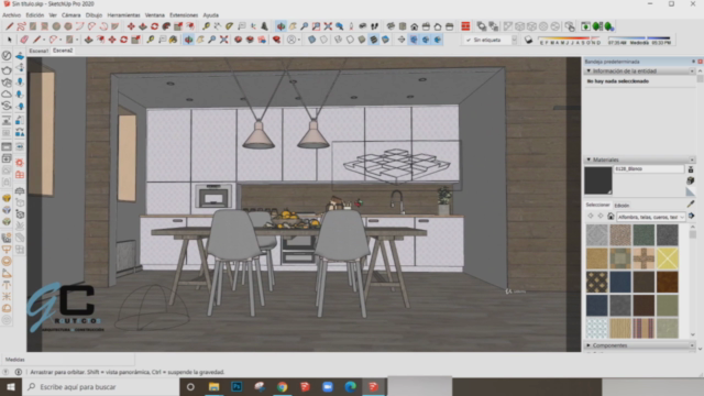 Sketchup 2020 + vray 5 – Screenshot 2
