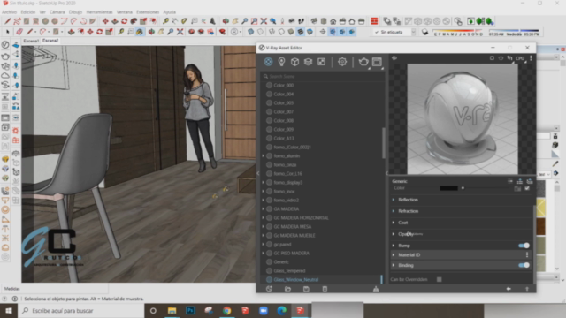Sketchup 2020 + vray 5 – Screenshot 4