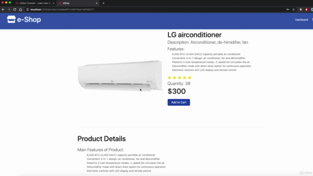Full Stack Web Development using the MERN stack and DEVOPS – Screenshot 1