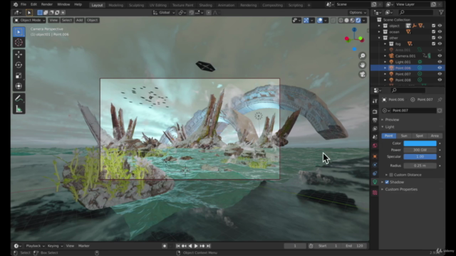 プロ世界観CGアーティストが伝える BlenderとMegascansで創作するファンタジー世界観デザイン3 – Screenshot 4