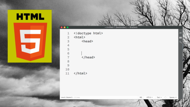 Basiscursus HTML5 – Screenshot 1