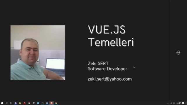 Vue.js Temelleri – Screenshot 1