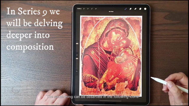 Byzantine Iconography Series 9 (P1) : Theotokos and Christ – Screenshot 1