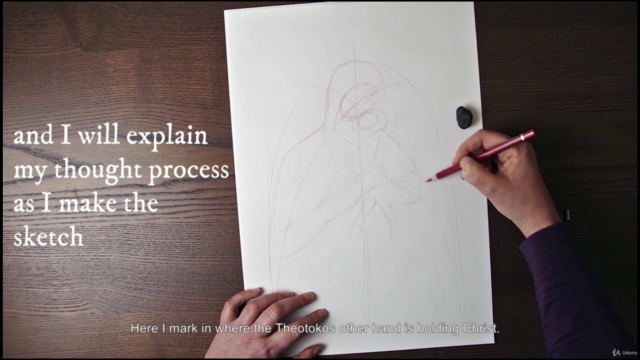 Byzantine Iconography Series 9 (P1) : Theotokos and Christ – Screenshot 2