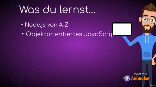 Node.JS Masterclass 2022 - Jetzt NodeJS Entwickler werden! – Screenshot 2