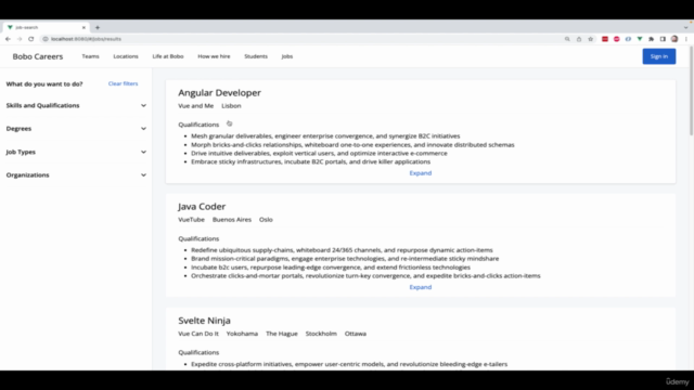 Vue Masterclass (Covers Vue 2 and 3) – Screenshot 1