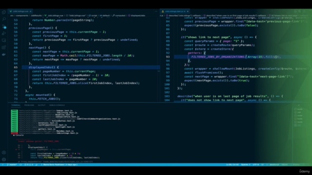 Vue Masterclass (Covers Vue 2 and 3) – Screenshot 3