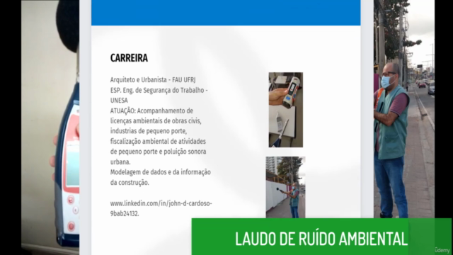 Curso de Controle de Ruído e Combate à Poluição Sonora – Screenshot 4