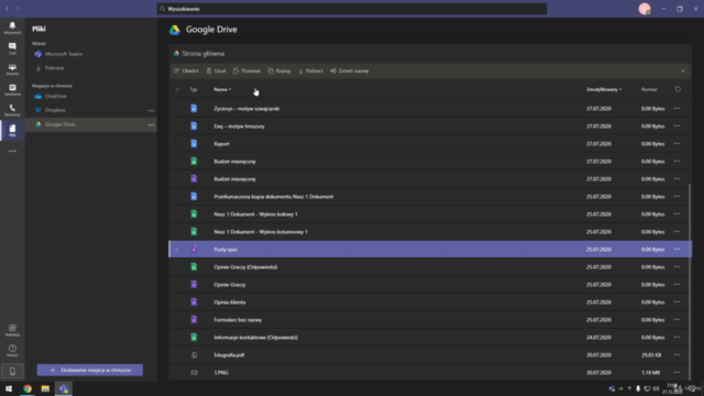 Kurs Microsoft Teams od podstaw – Screenshot 1