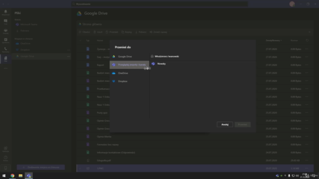 Kurs Microsoft Teams od podstaw – Screenshot 2