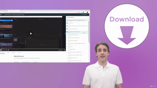 Primi passi con Adobe Premiere Pro CC (2021-2023) – Screenshot 3