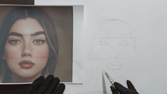 Basic Portrait Drawing Techniques- Beginners and Advanced - Screenshot_01