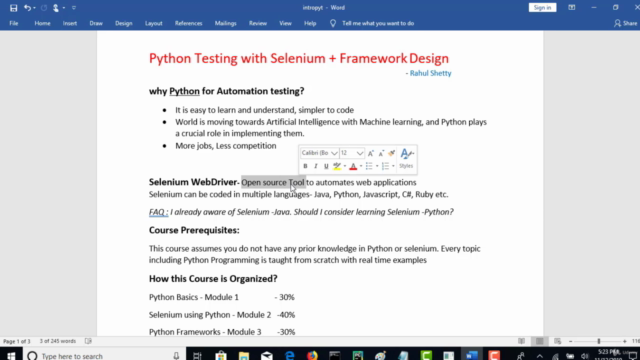 Selenium Webdriver with PYTHON from Scratch + Frameworks – Screenshot 2