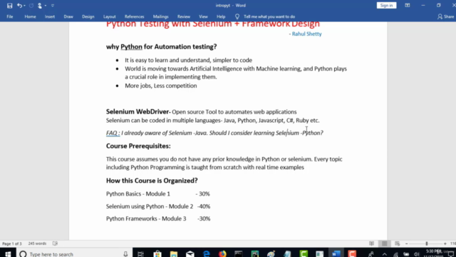 Selenium Webdriver with PYTHON from Scratch + Frameworks – Screenshot 3