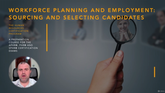 Sourcing and Selecting Candidates (HRCI - PHR/SPHR) – Screenshot 1