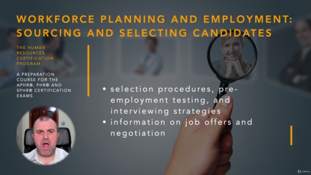 Sourcing and Selecting Candidates (HRCI - PHR/SPHR) – Screenshot 4