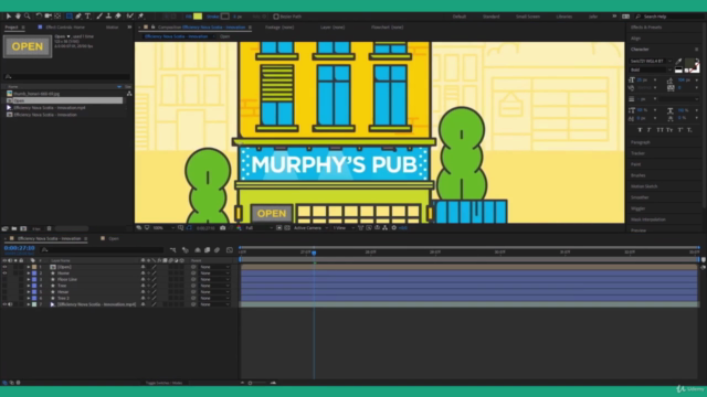 Making a Flat Motion Graphics Project – Screenshot 2