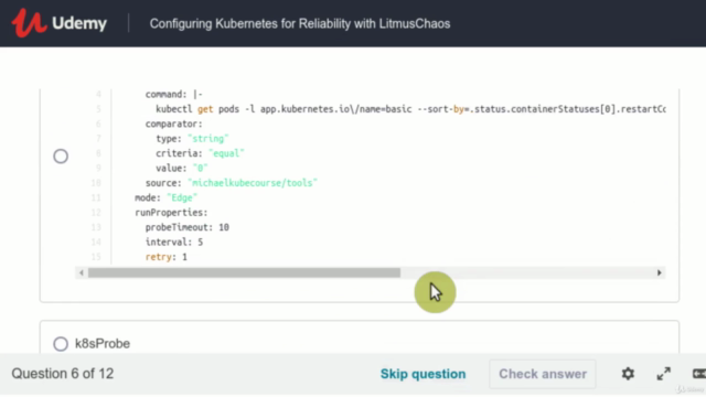Configuring Kubernetes for Reliability with LitmusChaos – Screenshot 4