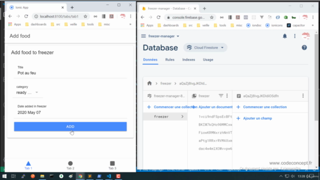 Ionic 5 par la pratique – Screenshot 1