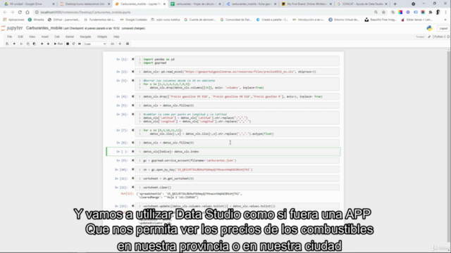 Crea una APP con Google Looker Studio y Python – Screenshot 1