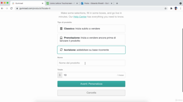 Come Vendere Online prodotti Fisici, Digitali e Servizi – Screenshot 4