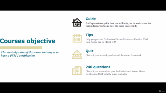 Scrum Master (PSM I) Preparation & +300 Questions – Screenshot 2