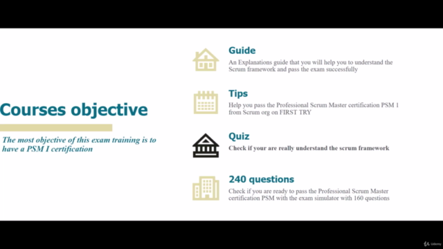 Scrum Master (PSM I) Preparation & +300 Questions – Screenshot 3