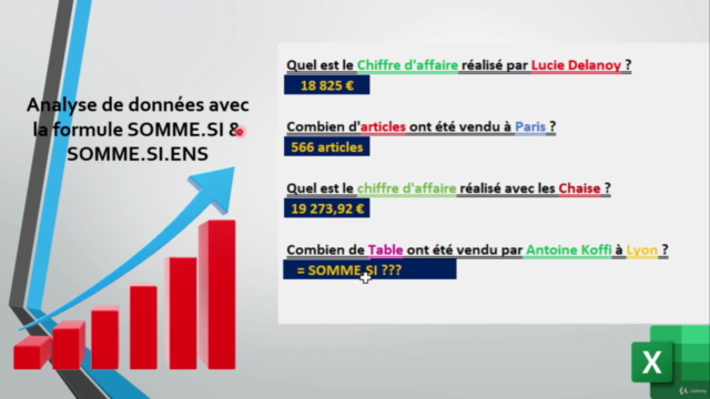 Excel : Maîtriser les formules conditionnelles – Screenshot 3