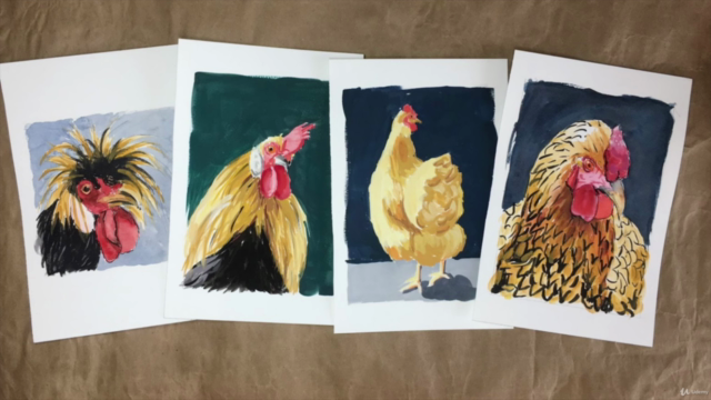 Mixed Media Animal Portraits – Screenshot 3
