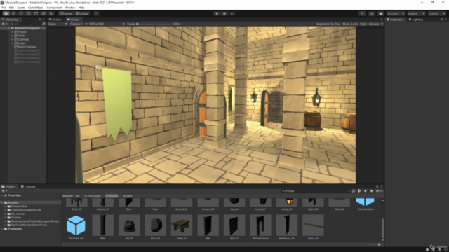 Create a modular dungeon in Unity - Screenshot_03