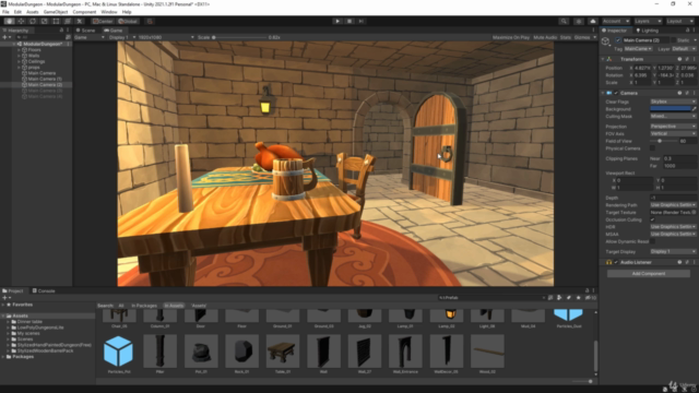 Create a modular dungeon in Unity - Screenshot_04