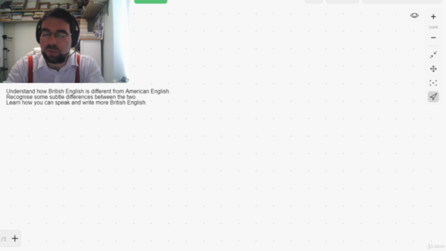 British English vs. American English – Screenshot 1