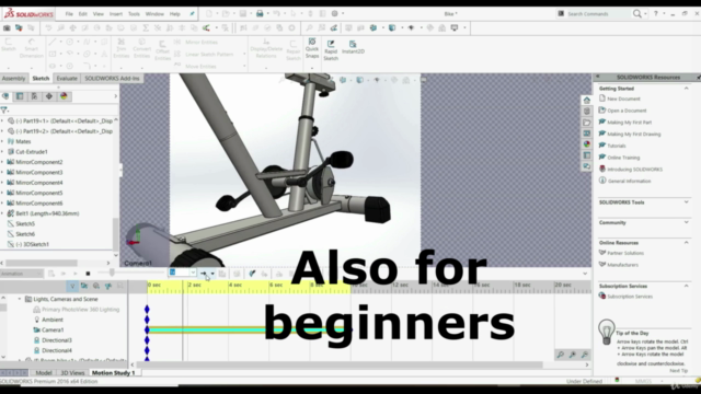 SOLIDWORKS SECRETS Course - From Beginner To Advanced – Screenshot 4