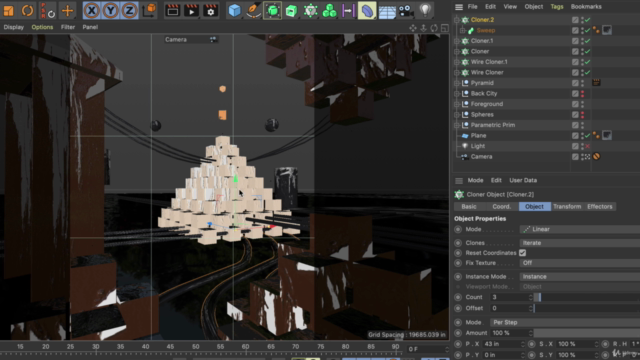 Illustrate a Dystopian City, Painting Techniques + Cinema 4D – Screenshot 3