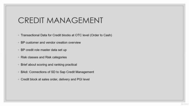 S4 HANA1909 FSCM SD FICO  credit management concepts - Screenshot_03