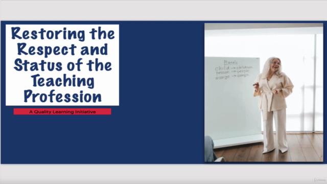 Restoring the Respect and Status of the Teaching Profession – Screenshot 1