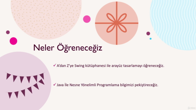 Java Swing İle A'dan Z'ye Gelişmiş Arayüz Tasarımı – Screenshot 2