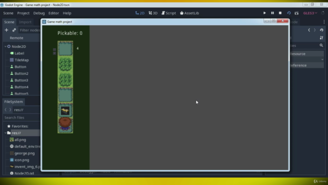 GODOT: Video games math – Screenshot 2