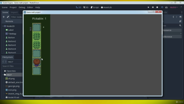 GODOT: Video games math – Screenshot 3