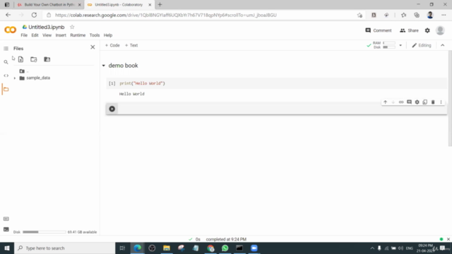 Build Your Own Chatbot in Python – Screenshot 3