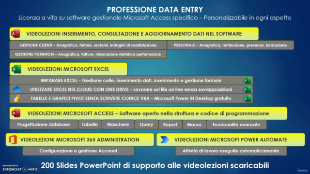 Professione data entry con software modificabile – Screenshot 1