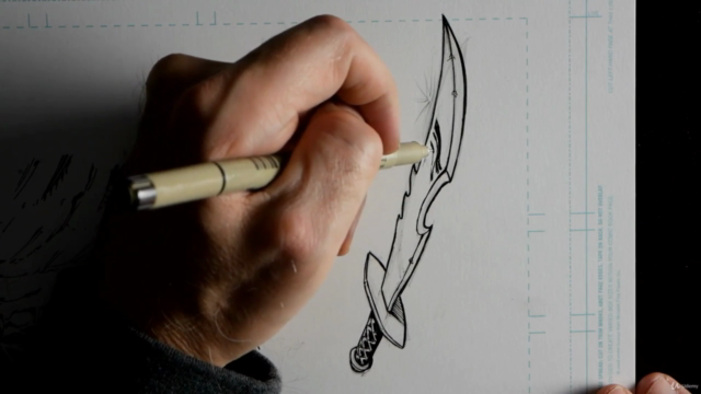Cross Hatching for Comics with Pen and Ink – Screenshot 2