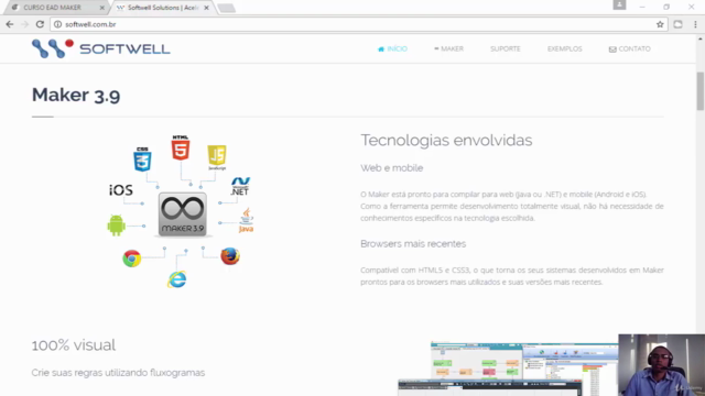 Desenvolvimento NoCode com o Maker Studio – Screenshot 1
