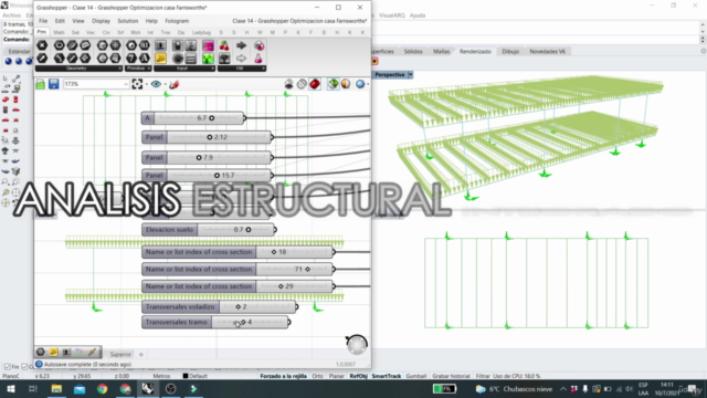 Diseño BIM paramétrico con Grasshopper – Screenshot 1