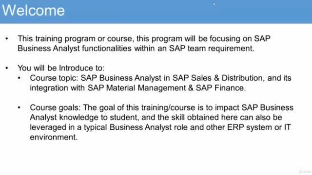SAP Business Analyst / ERP BA / BA Role in SD,MM,FI. – Screenshot 1