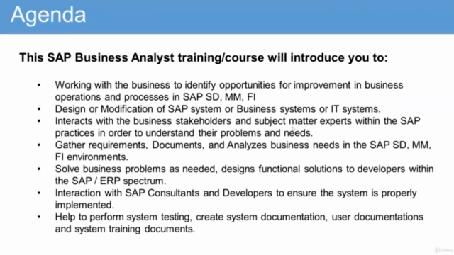 SAP Business Analyst / ERP BA / BA Role in SD,MM,FI. – Screenshot 2