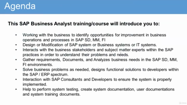 SAP Business Analyst / ERP BA / BA Role in SD,MM,FI. – Screenshot 3